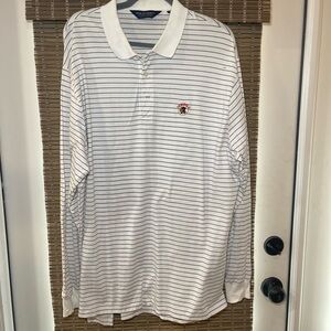 Polo Ralph Lauren Striped Polo long sleeve Florida state University Seminole